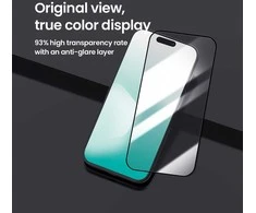 Nillkin Apsauginis stiklas 2.5D CP+ PRO juodos spalvos for Apple iPhone 17 Pro Max (su aplikatoriumi)