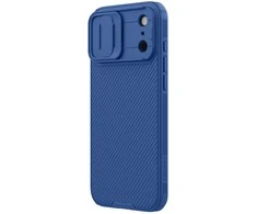 Nillkin CamShield PRO dėklas skirtas Apple iPhone 17 Pro Max mėlynos spalvos