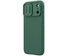 Nillkin CamShield PRO dėklas skirtas Apple iPhone 17 Pro Max Dark žalios spalvos