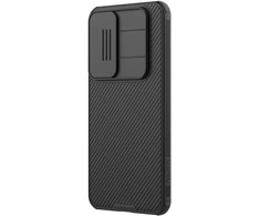 Nillkin CamShield PRO dėklas skirtas Samsung Galaxy S25 FE juodos spalvos