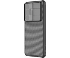 Nillkin CamShield PRO Hard dėklas skirtas Samsung Galaxy S26+ skaidrus juodos spalvos