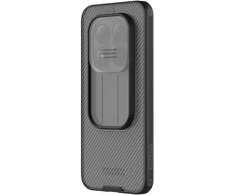 Nillkin CamShield PRO Hard dėklas skirtas Xiaomi Redmi Note 15 Pro 5G Transparent Juodas