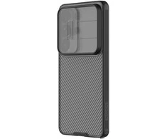 Nillkin CamShield PRO Hard dėklas skirtas Samsung Galaxy S26 Ultra skaidrus juodos spalvos
