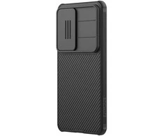 Nillkin CamShield PRO Hard dėklas skirtas Samsung Galaxy S26 juodos spalvos