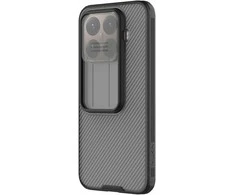 Nillkin CamShield PRO Hard dėklas skirtas Xiaomi 15T Pro Transparent juodos spalvos
