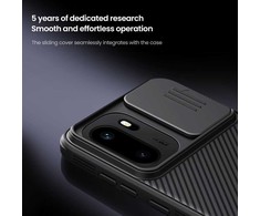 Nillkin CamShield PRO Hard dėklas skirtas OnePlus 15R juodos spalvos