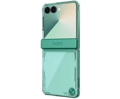 Nillkin Iceblade dėklas skirtas Samsung Galaxy Z Flip 7 žalios spalvos