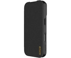 Nillkin Qin Book PRO dėklas skirtas Apple iPhone 17 juodos spalvos