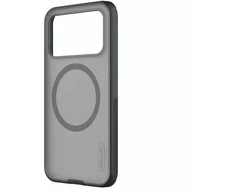 Nillkin Super Frosted PRO Magnetic Back dėklas skirtas Poco F8 Pro skaidrus juodos spalvos