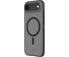Nillkin Super Frosted PRO Magnetic Back dėklas skirtas iPhone Air skaidrus juodos spalvos