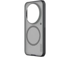 Nillkin Super Frosted PRO Magnetic Back dėklas skirtas Xiaomi 17 Ultra skaidrus juodos spalvos
