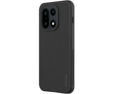 Nillkin Super Frosted PRO Magnetic Back dėklas skirtas OnePlus 15 juodos spalvos