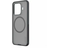 Nillkin Super Frosted PRO Magnetic Back dėklas skirtas Xiaomi 15T Pro Transparent juodos spalvos
