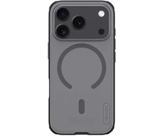 Nillkin Super Frosted Shield Pro Magnetic Dėklas skirtas Apple iPhone 17 Pro skaidrus juodos spalvos