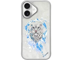 Nimmy Panther MagSafe dėklas iPhone 16 šviesiai pilkos spalvos