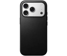 Nomad Modern Leather dėklas, juodos spalvos – iPhone 17 Pro