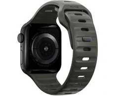 Apyrankė Nomad Sport Strap M/L, žalias - Apple Watch 49mm/46mm/45mm/44mm/42mm