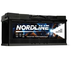 Akumuliatorius NORDLINE akum.100Ah 12V 830A 354x175x190mm
