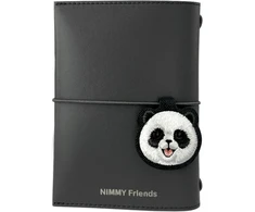 Notebook + pen Set 2-in-1 Nimmy New Big-Eye Cute Pets 2.0 Panda juodos spalvos