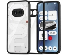 Tech-Protect MagMat dėklas skirtas Nothing Phone 2A - juodos spalvos and skaidrus