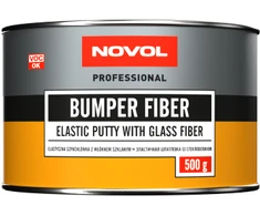 Glaistas plastikui 0,5kg BUMPER FIBER 1×18