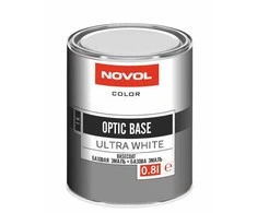Novol OPTIC BASE ULTRA Baltas 0.8L