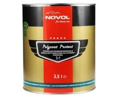 POLYCOAT PROTECT 5:1 – Antikoroziniai dažai juodi apatinei kėbulo daliai, važiuoklei 3.5 l