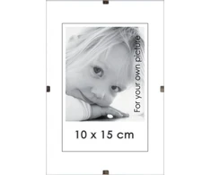 Nuotraukų rėmelis Berėmis rėmelis Clix, A5, 15x21cm, stiklas