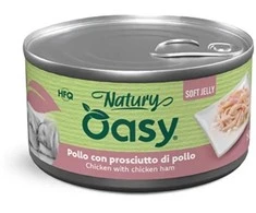 Oasy Natury Soft Jelly vištiena with ham 150gr
