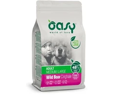 OASY One animal protein Medium & Large Wild boar Mono – sausas Maistas šunims – 10kg