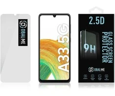 OBAL:ME 2.5D apsauginis stiklas telefonui Samsung Galaxy A33 5G Clear