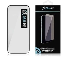 OBAL:ME 5D Apsauginis stiklas Screen Protector skirtas Apple iPhone 17/17 Pro Juodas