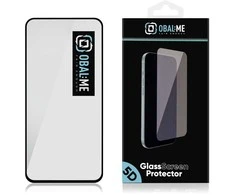 OBAL:ME 5D apsauginis stiklas telefonui Samsung Galaxy S24 FE Juodas