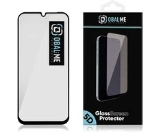 OBAL:ME 5D Glass Apsauginis stklas skirtas Xiaomi Redmi 15C 4G Juodas