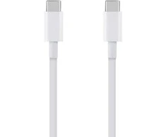 OBAL:ME Fast Charge USB-C/USB-C kabelis 1m baltos spalvos