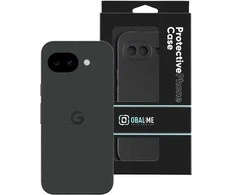 OBAL:ME Matte TPU dėklas skirtas Google Pixel 10a juodos spalvos