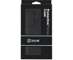 OBAL:ME Matte TPU dėklas skirtas Samsung Galaxy S25 FE juodos spalvos