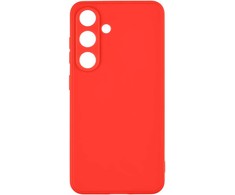 OBAL:ME Matte TPU dėklas skirtas Samsung Galaxy S25 raudonos spalvos