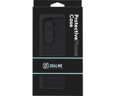 OBAL:ME Matte TPU dėklas skirtas Samsung Galaxy S25 juodos spalvos