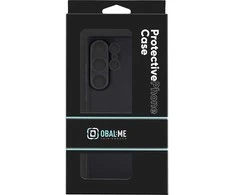 OBAL:ME Matte TPU dėklas skirtas Samsung Galaxy S25 Ultra juodos spalvos