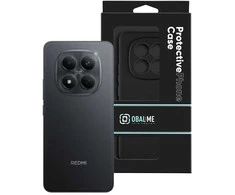 OBAL:ME Matte TPU dėklas skirtas Xiaomi Redmi Note 15 Pro 4G juodos spalvos