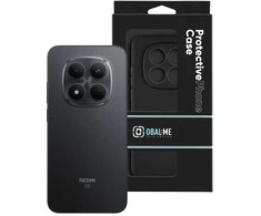 OBAL:ME Matte TPU dėklas skirtas Xiaomi Redmi Note 15 Pro 5G juodos spalvos