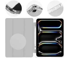 OBAL:ME MistyTab dėklas skirtas iPad Air (2020/2022/2024/2025)/iPad Pro 11 (1/2/3/4) juodos spalvos Light Gray