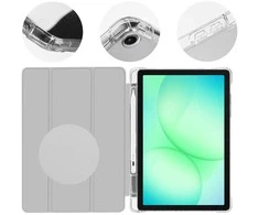 OBAL:ME MistyTab dėklas skirtas Samsung Galaxy Tab A11+ Light Gray