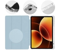 OBAL:ME MistyTab dėklas skirtas Xiaomi Pad 8/8 Pro Light Mėlyna