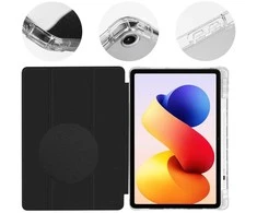 OBAL:ME MistyTab dėklas skirtas Xiaomi Redmi Pad 2 Pro juodos spalvos