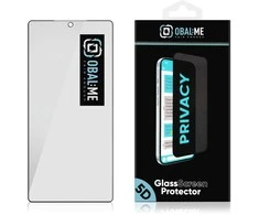 OBAL:ME Privacy 5D apsauginis stiklas skirtas Samsung Galaxy S25 Ultra Juodas