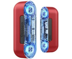 Ocoopa UT2s GamerPro, 2x 5000 mAh, do 2*8h, powerbank 18 W, LED, raudona