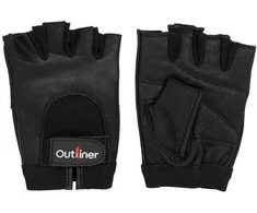 Odinės treniruočių pirštinės Outliner SG-1171, juoda, M
