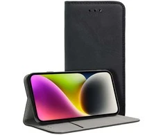OEM atverčiamas dėklas iPhone 15 Smart Magneto juodas